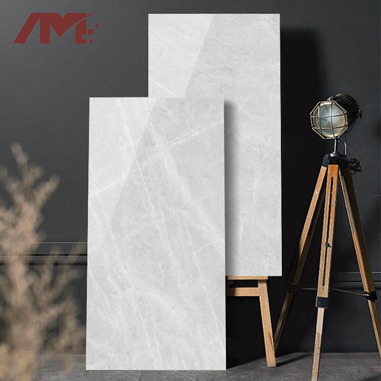 Foshan 750X1500mm Gray Stone Porcelain Big Slab Tiles Sintered Stone