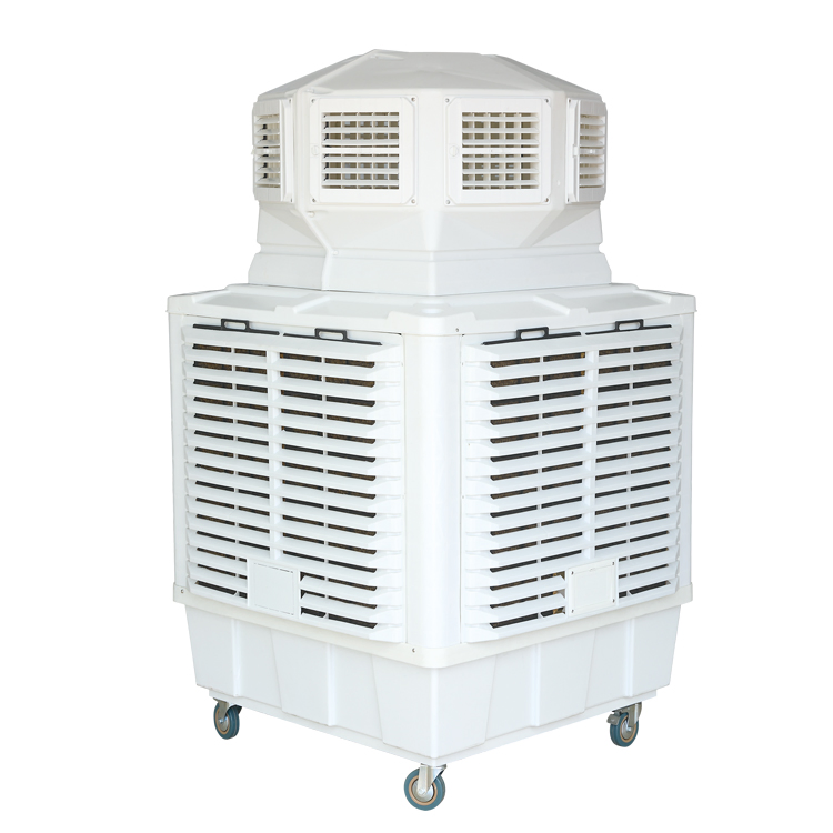 Big Portable Evaporative Air Cooler 360L Large Tank Swamp Air Conditioner 22000m3/H Remote Control Outdoor