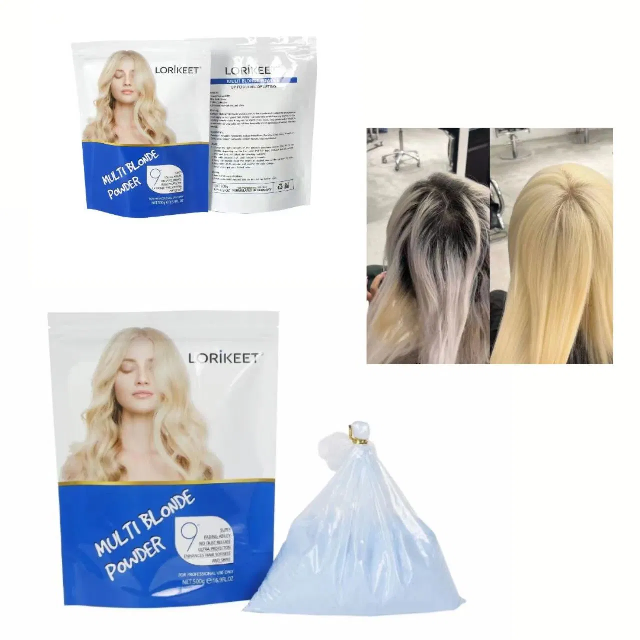 Wholesale Hair Bleaching Powder and Developer Manufacturer Bulk Bleaching Powder for Hair