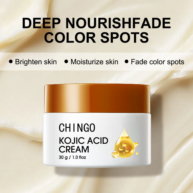 Natural Kojic Acid Freckle Removing Cream Brightening Rejuvenating and Melanin Removing