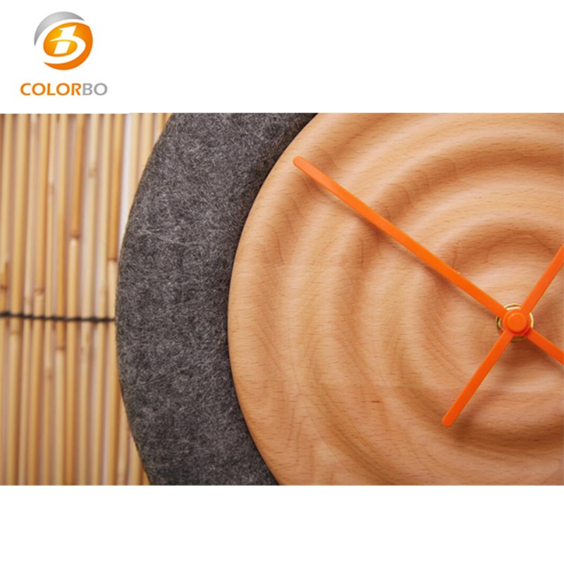 Indoor Decorative Acoustic Panel Wall Clock