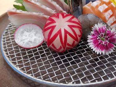 304 Stainless Steel Japanese Barbecue Mesh Half-Round Semi-Circle Tempura Fried Pork Cutlet Rack Net Sushi Plate