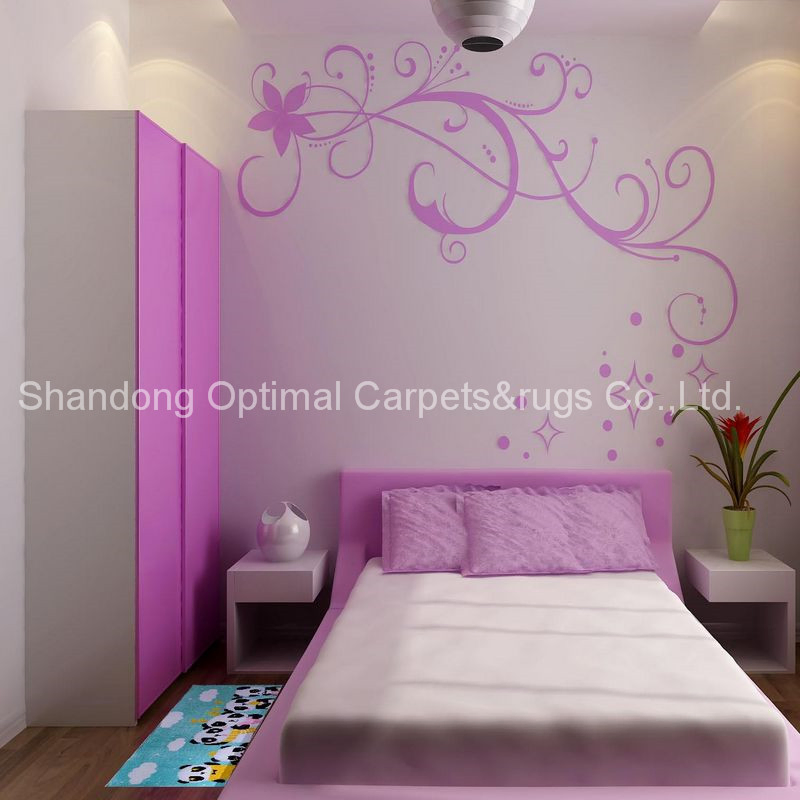 Printed Carpet/Rug/Mat for Bathroom/Bed Side/Kitchen with Vivid Printed in High Quality Competitive Price