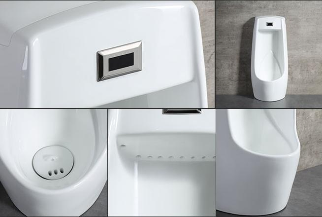 Stand-up Ceramic Urinal, Public Urinal, Washdown Type