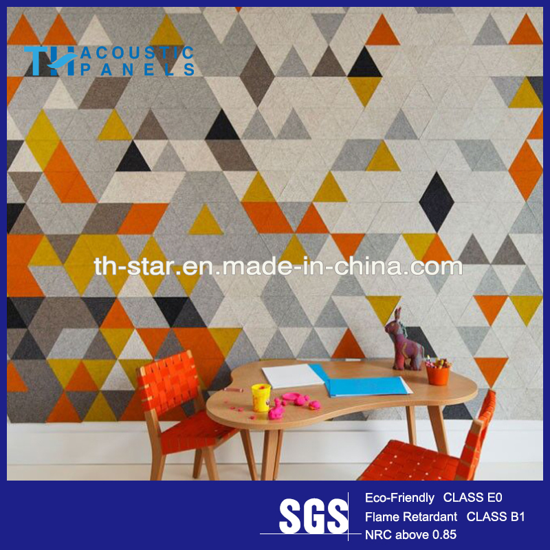 High-Density Pet Fiber Acoustic Panels for Wall and Ceiling - Sound Absorption & Decoration