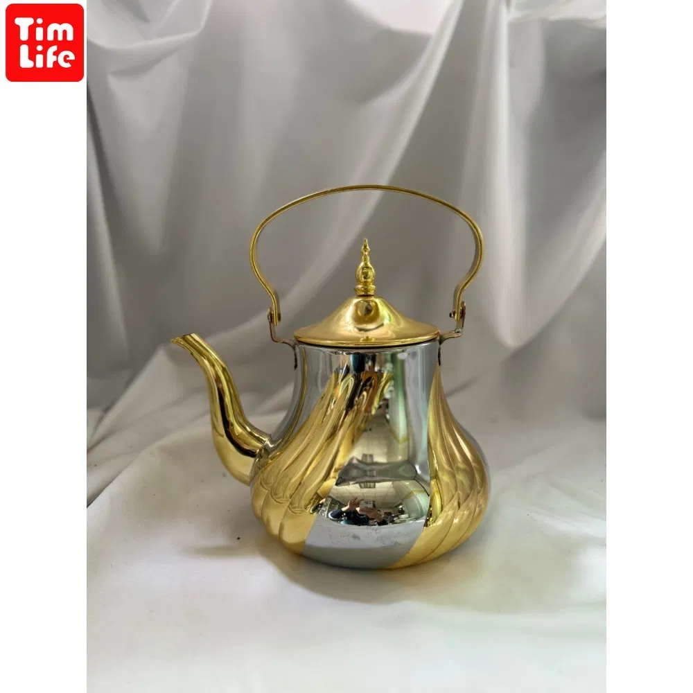 Арабский кофейник с золотым покрытием, 24-60 унций