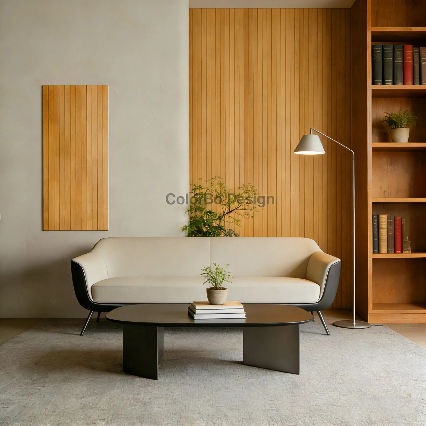 100% Polyester Fiber Eco Protction vertical panelling foam panels akupanel with High Quality
