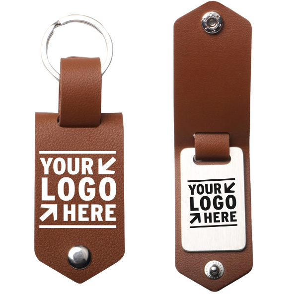 Photo Insert Keychain with Leather Protection Bulk Blanks Picture Frame Key Chain