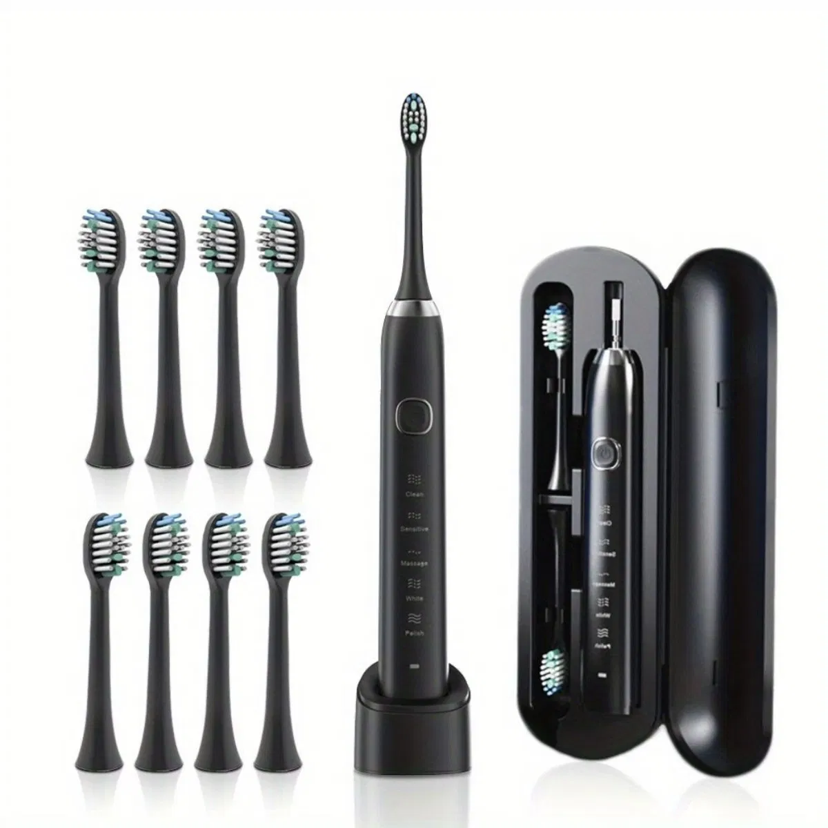Advanced Rechargeable Electric Toothbrush with Multiple Cleaning Modes