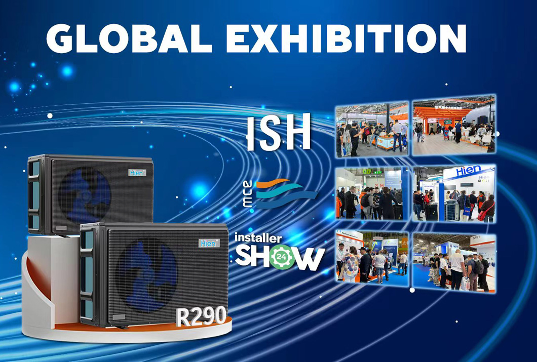 Hien China Factories Durable and Reliable Air Source Heat Pump