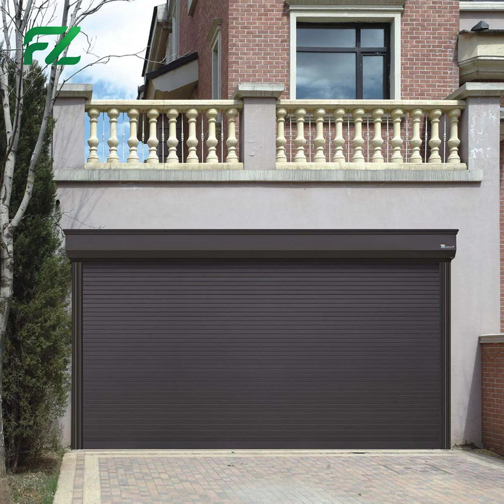 Customizable Modern Garage Door with Remote Control Sliding Aluminum Alloy Garage Door