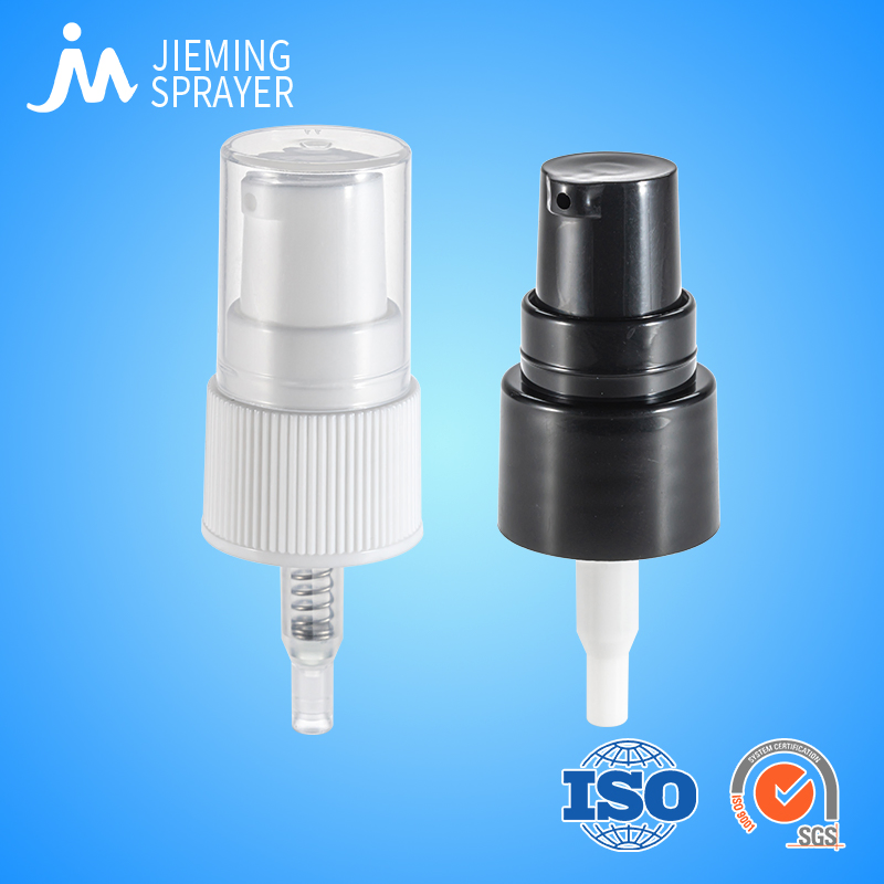 Hot Sale Cosmetic Bottle Cream Treatment Pump Aluminum Plastic 18mm 20mm 22mm 24mm Plastic Serum Pump