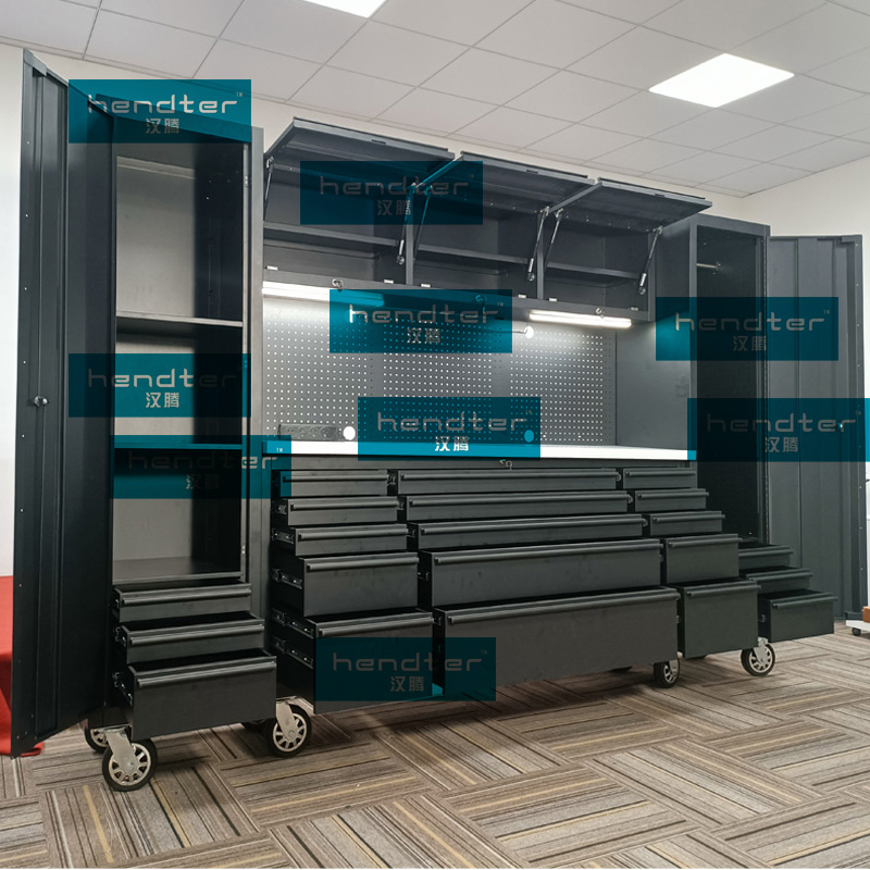 Металлическая тележка для хранения на кухне и в гараже