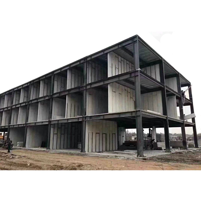 China Qingdao Manufacturing Prefabricated Steel Column Iron Structure Building