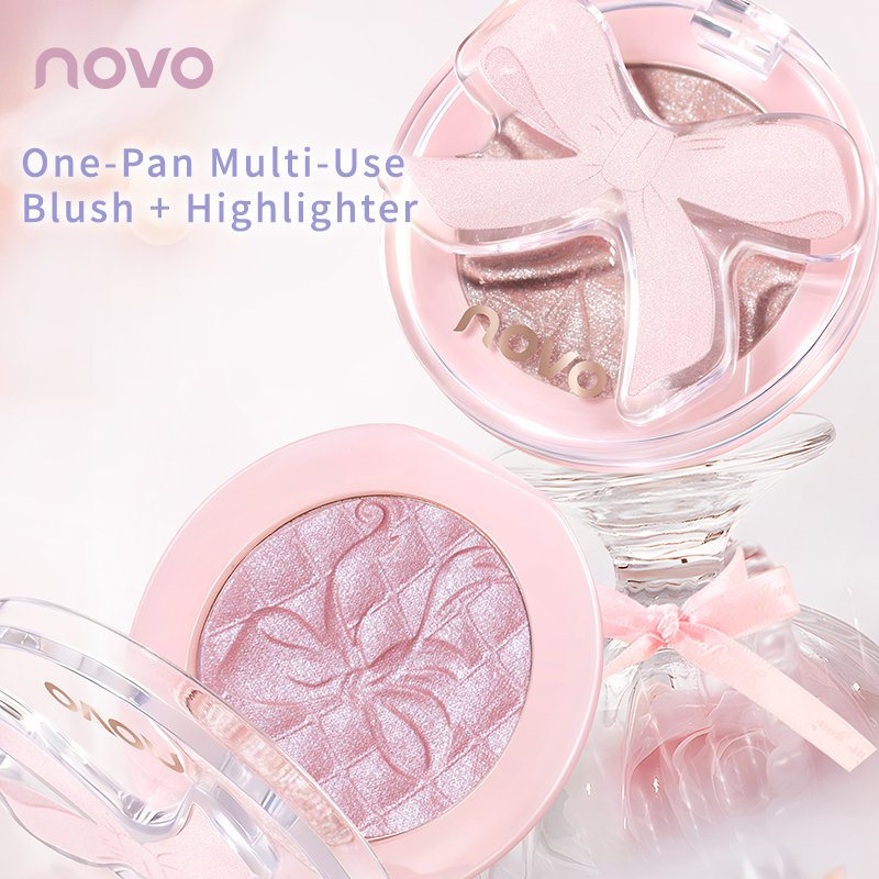 Wholesale Custom Velvet Blush Base Cheek Highlighter Smooth Silky Finish Private Label Makeup Blusher