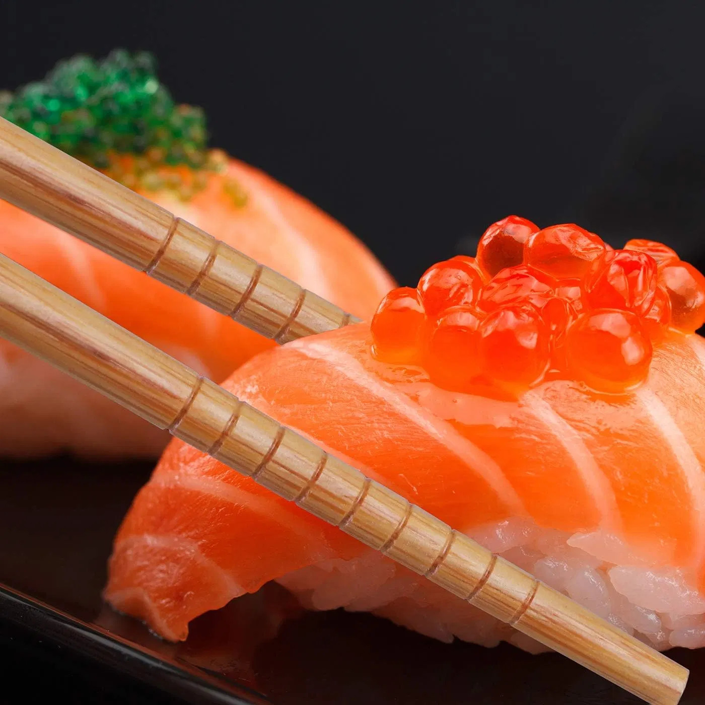 Bamboo Gift Box with 5 Pairs of Bamboo Chopsticks