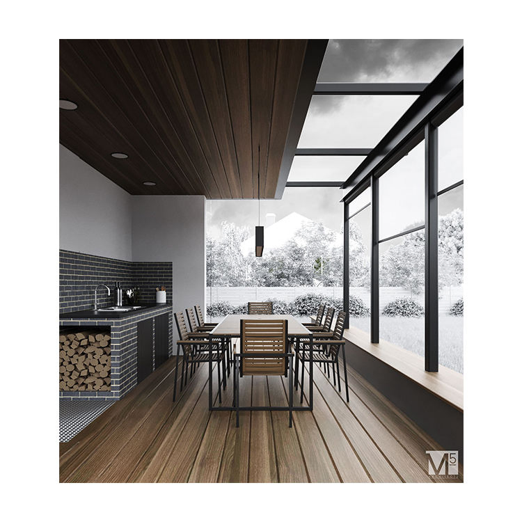Insulated Glass Garden Sun Room Aluminum Dly House Open Air Veranda Sunroom