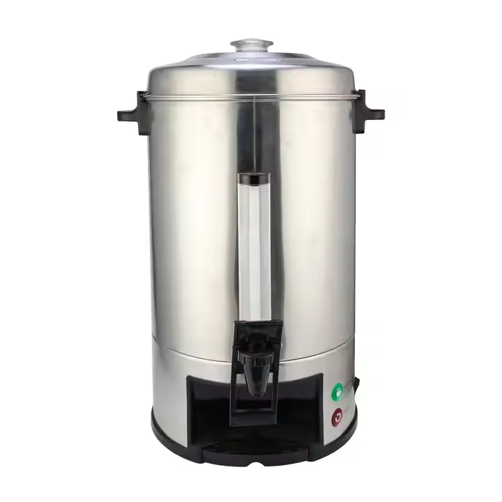 Commercial Kitchen Coffee Urn Stainless Steel Water Urn Electric Hot Water Boiler