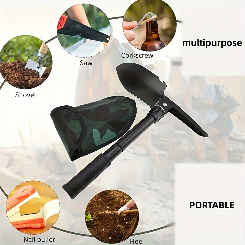 Customized Folding Metal Stable High-Strength Convenient Portable Garden Lawn Shovel