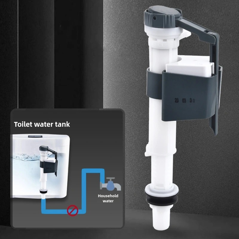 Bathroom Accessories Adjustable Float Ball Toilet Fill Valve Intake Filling Valve