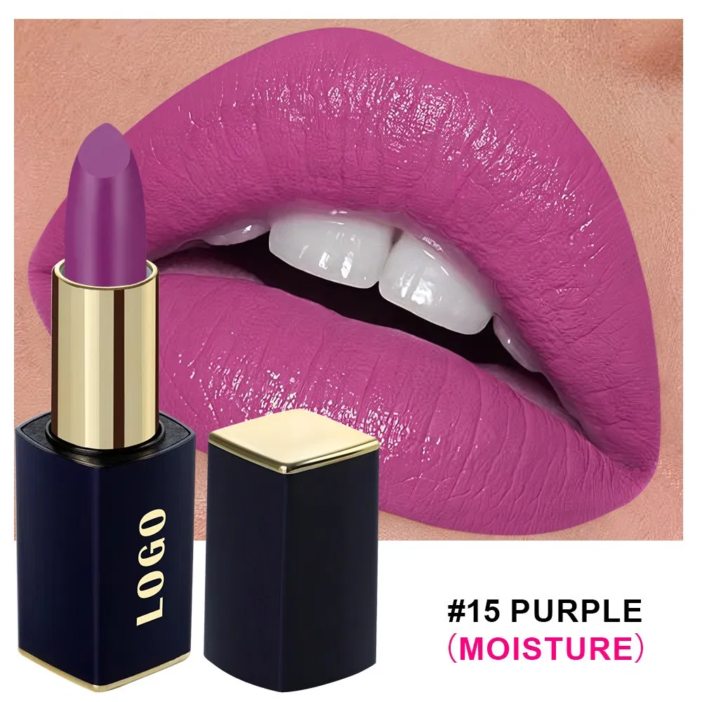 24-Color High Pigment Moisturizing Lipstick Private Label Waterproof Long Lasting Fashionable Beauty Product ODM Supply