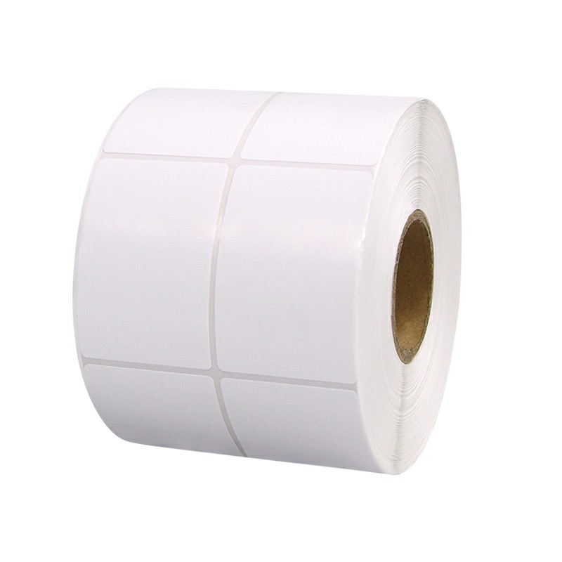 Premium White Removable Copperplate Paper Labels for Food Storage