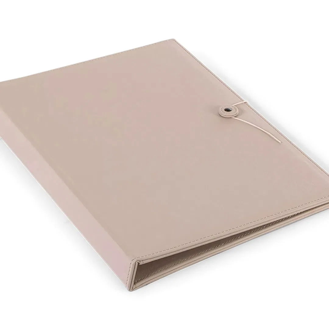 All Colors Luxury Hotel Supplies of Guest Directory Made of Pineapple Leather