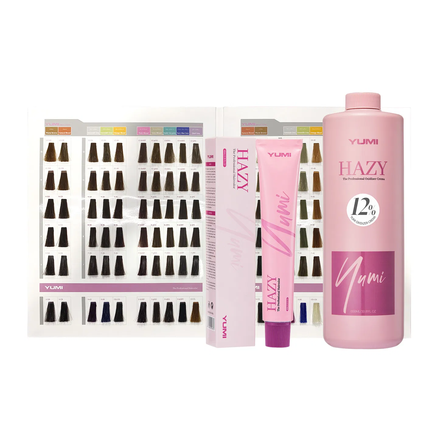 80ml Yumi Hazy Long Lasting Low Ammonia Hair Color Cream