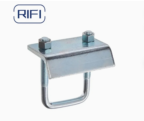 Хомут стальной U-образный для балок, оцинкованный