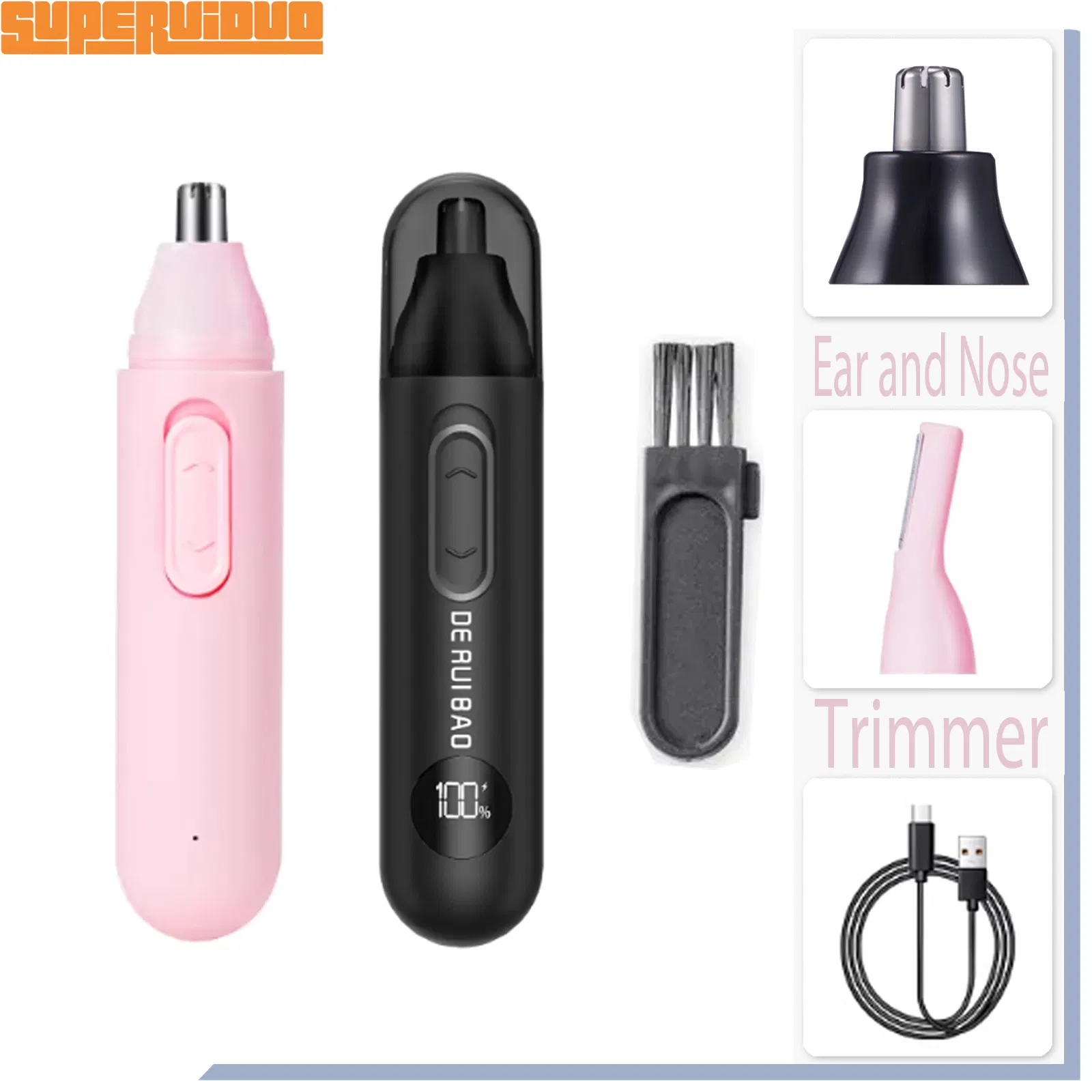 Professional Barber Quality Detailer Ear and Nose Trimmer