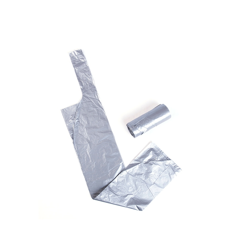 Custom Black White Disposable T-Shirt Star-Sealed Bags on Roll