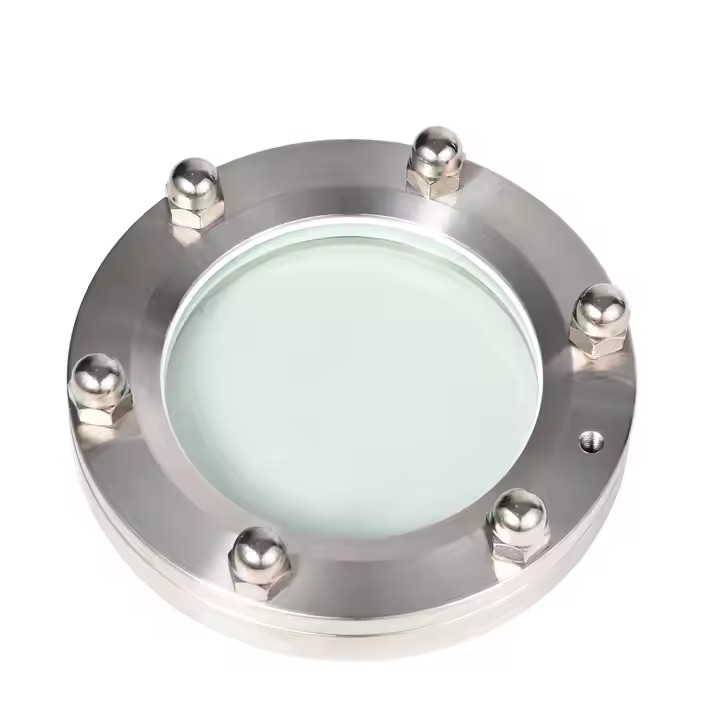 Sanitary Stainless Steel SS304 SS316L Flange Type Sight Glass