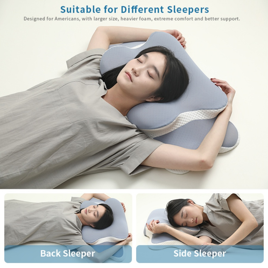 Factory Wholesale Sales of Resilient Memory Foam Pillows