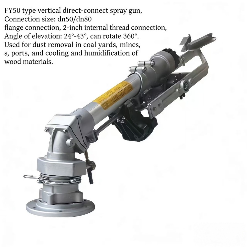 Fy50 Vertical Rocker Arm Sprinkler Large Flow Long Range Dust Suppression