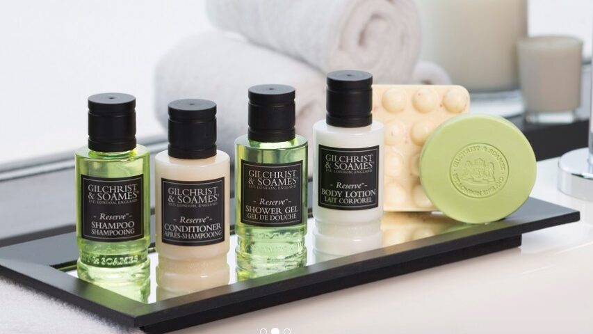 High-End Hotel Toiletries Set Portable Hotel Amenities Kit Small Hotel Bathroom Shampoo Shower Gel