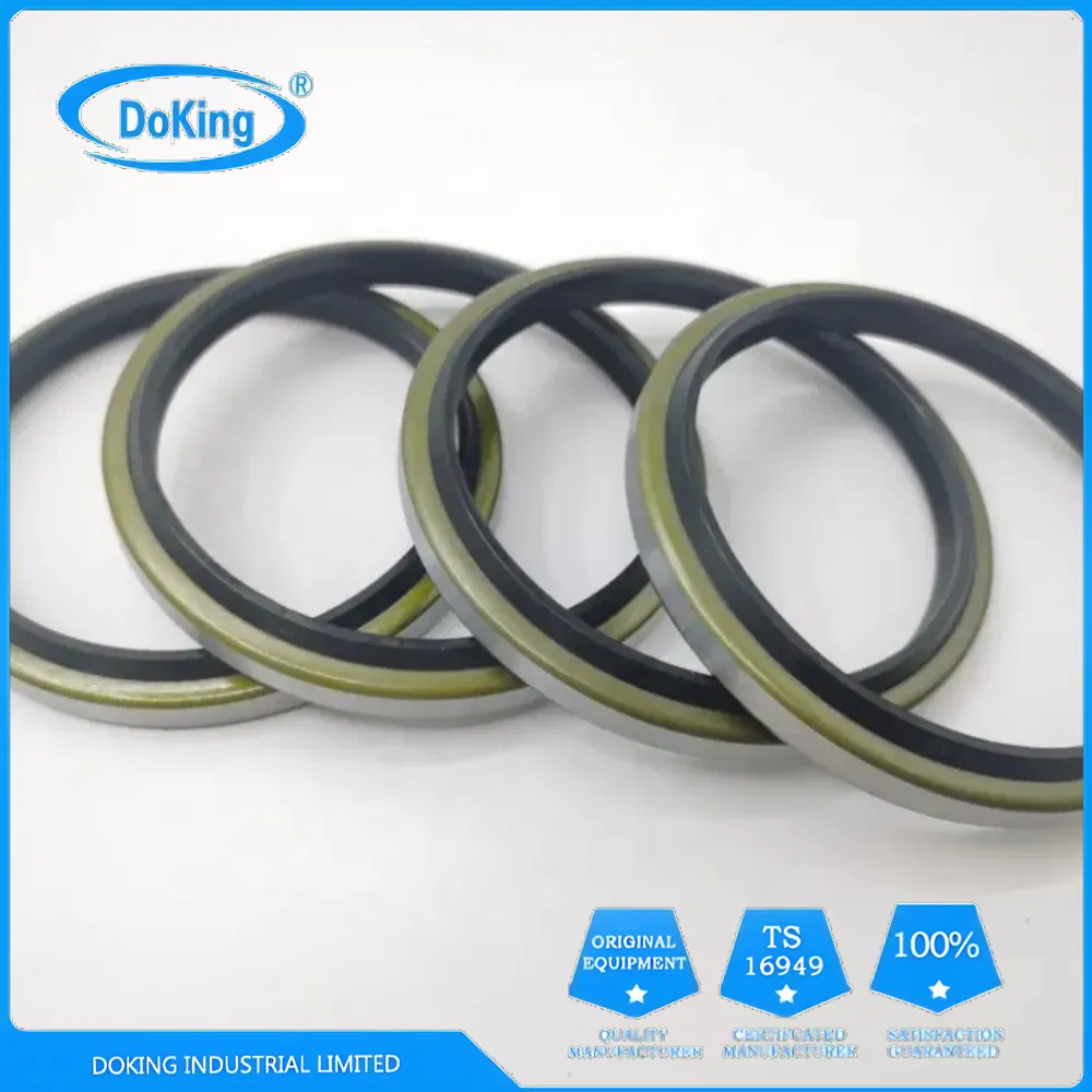 Маслосъемное уплотнение DKB Black NBR с металлом