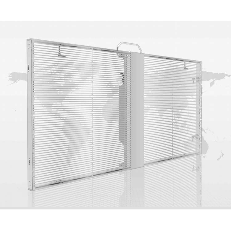 Advertising Glass Window TV Curtain Price Indoor Transparent LED Display Screen Video Wall Panel for Shopping Mall