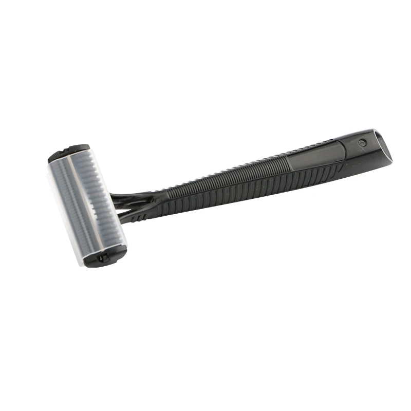Single Blade Safety Guard Razor for Coarse/Curly Hair - Anti Bumps & Irritation, Pivoting Head Razor