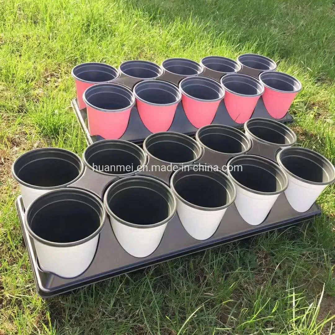 6pack Flower Planter Pot Carry Tray Shuttle Tray St165-6 (ST650-6)
