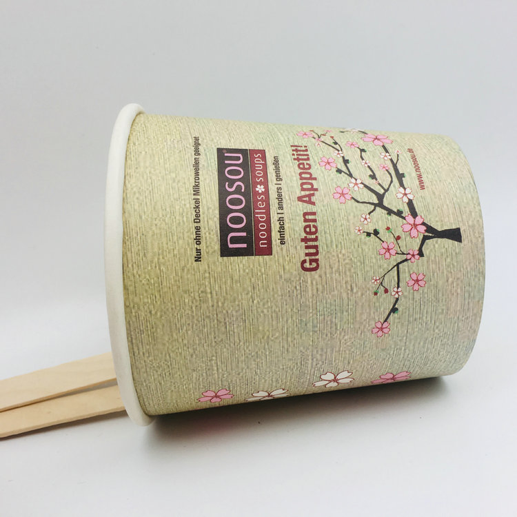 Disposable PE Coated Customized Design Paper Ice Cream Cup