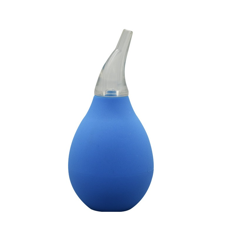 High Quality Red Medical Soft Tip Nasal Aspirator For Baby Care