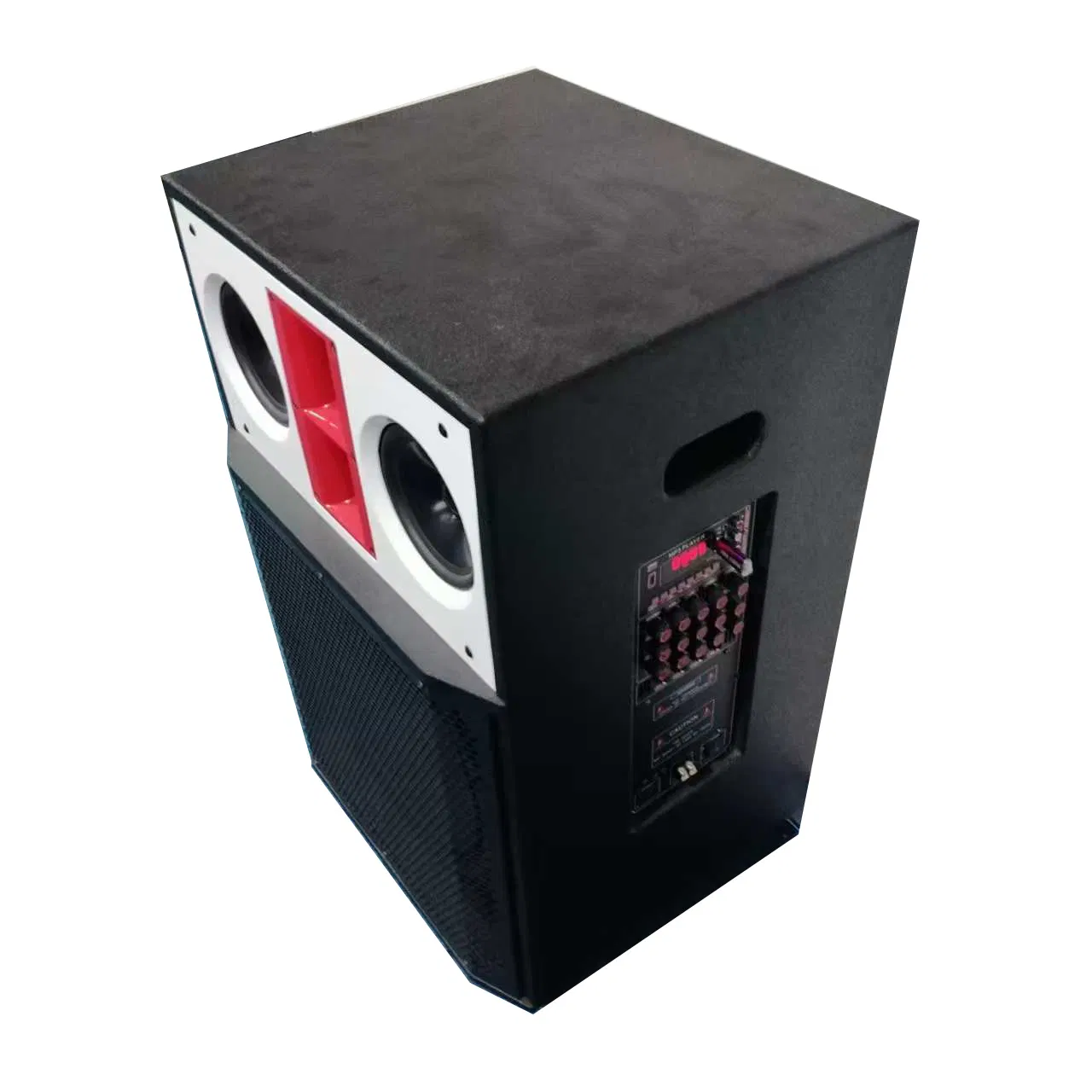 Профессиональная акустика 200Вт 15 дюймов в деревянном корпусе с колесами