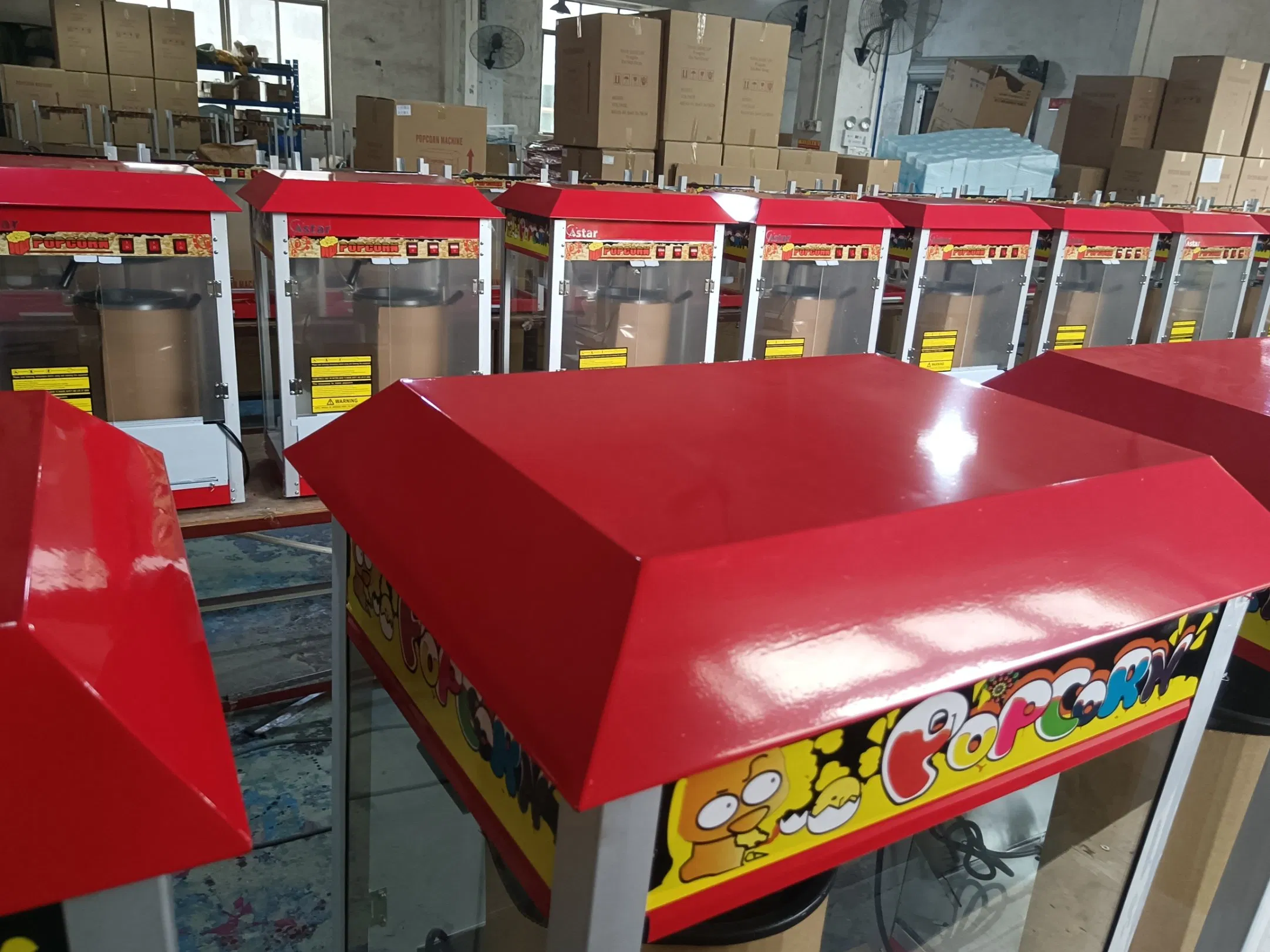 Vigevr Popular Professional Commercial Popcorn Machine in Guangzhou Snack Machine