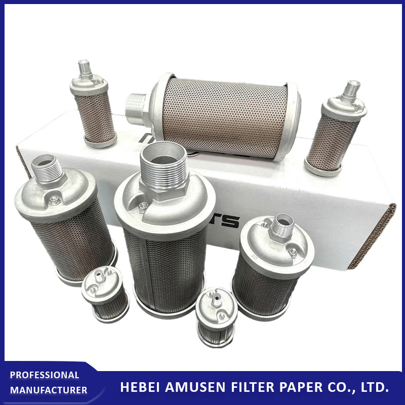 Глушитель выхлопа 1/2'' для диафрагменного насоса и осушителя