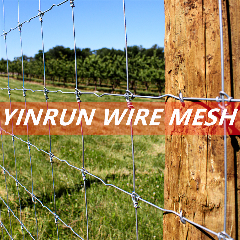Durable Heavy-Duty Fixed Knot Farm Fence for Livestock