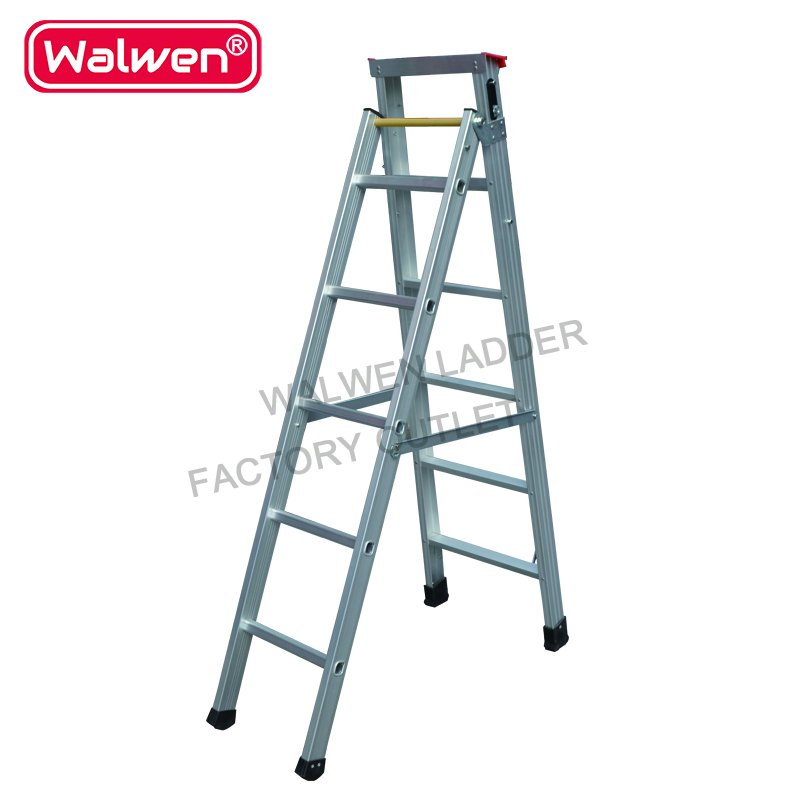 Painted Step Stools Combination Multi-Purpose Folding Step Aluminium Telescopic Ladder