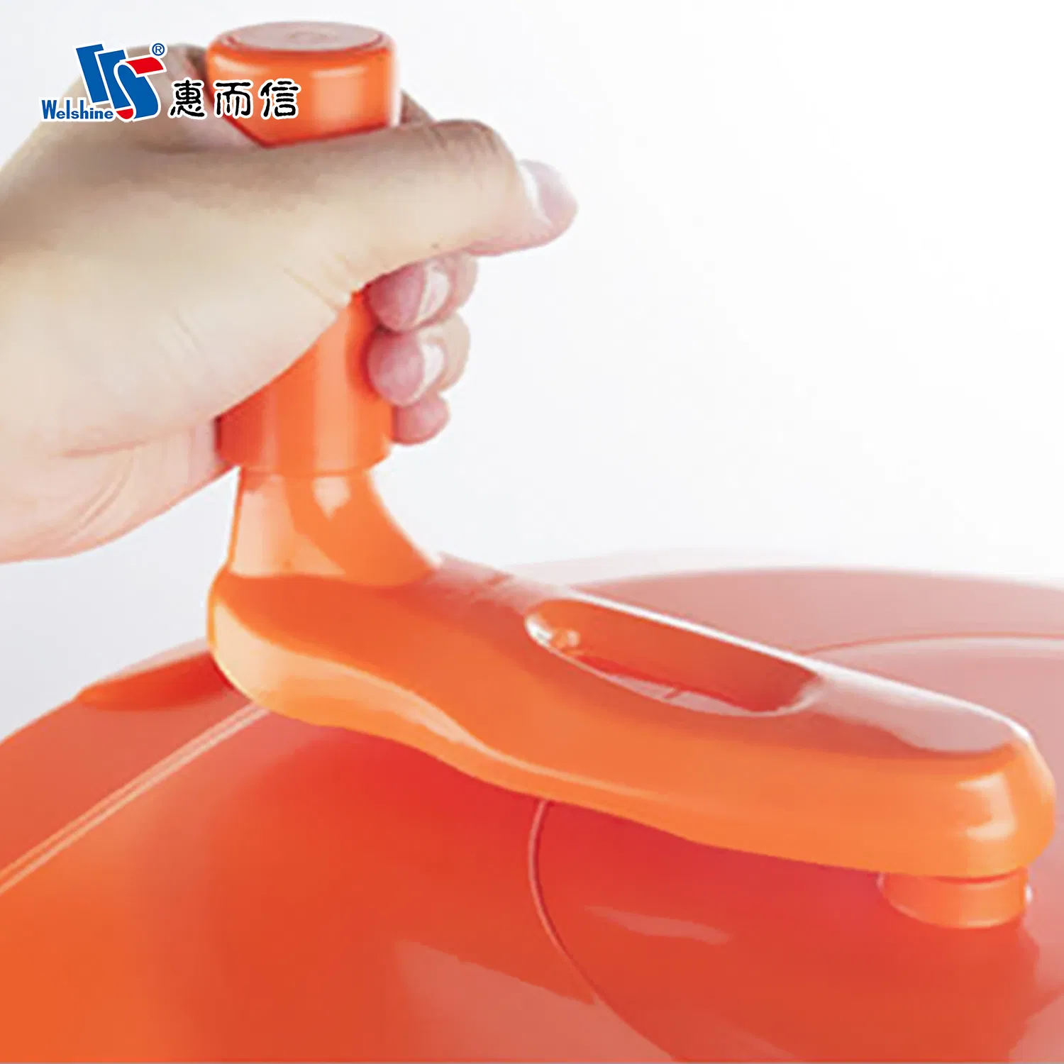 Orange 10L/20L Large Salad Spinner Plastic Hotel Salad Spinner Drainer