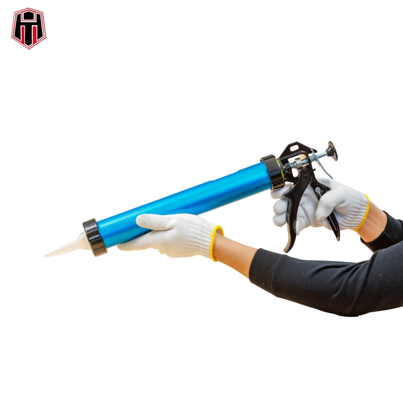 Ergonomic Heavy-Duty Caulking Gun for All Sealants, Adhesives and Silicone