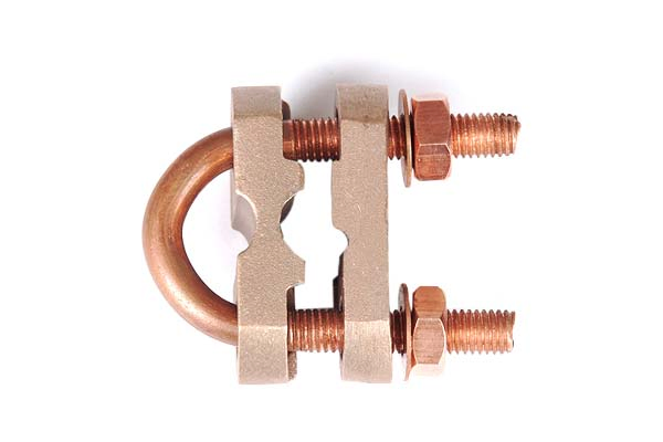 Grounding Rod C Type Copper Connecting Clamp for Grounding Wire Connecting Clamp