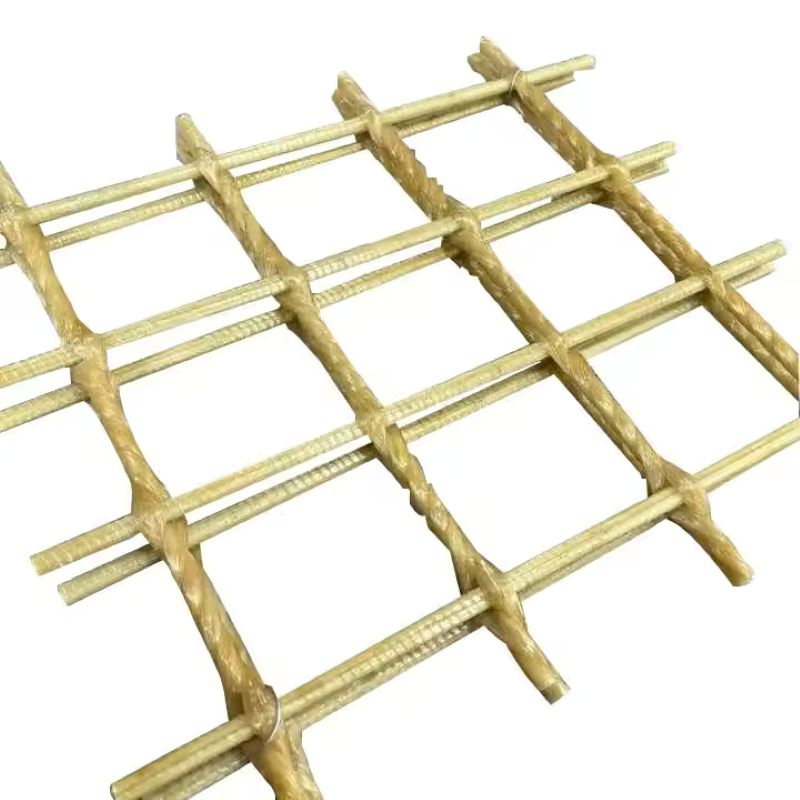 Corrosion Resistant FRP Steel Mesh Replaces Traditional Steel Bars, Has a Long Service Life, and Is Suitable for Harsh Environments